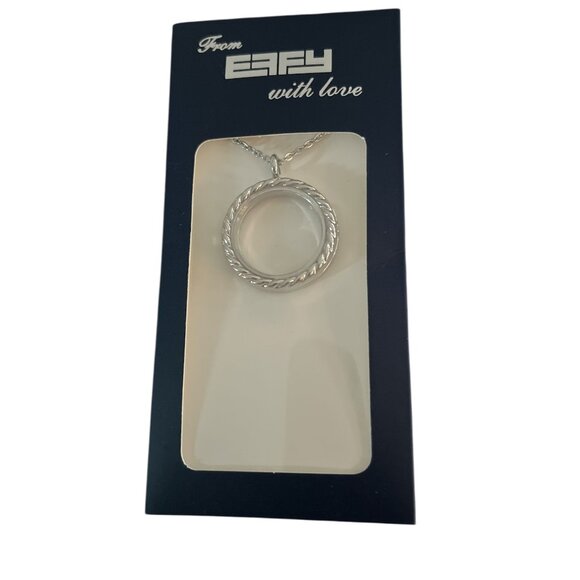 2 EFFY Locket Pendant Charm 13" Necklaces 1 NEW 1 Opened Effy With Love - Picture 6 of 7